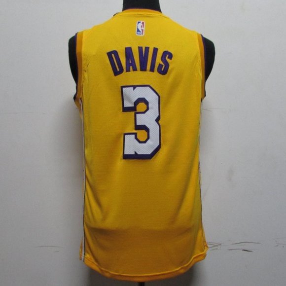 anthony davis authentic lakers jersey
